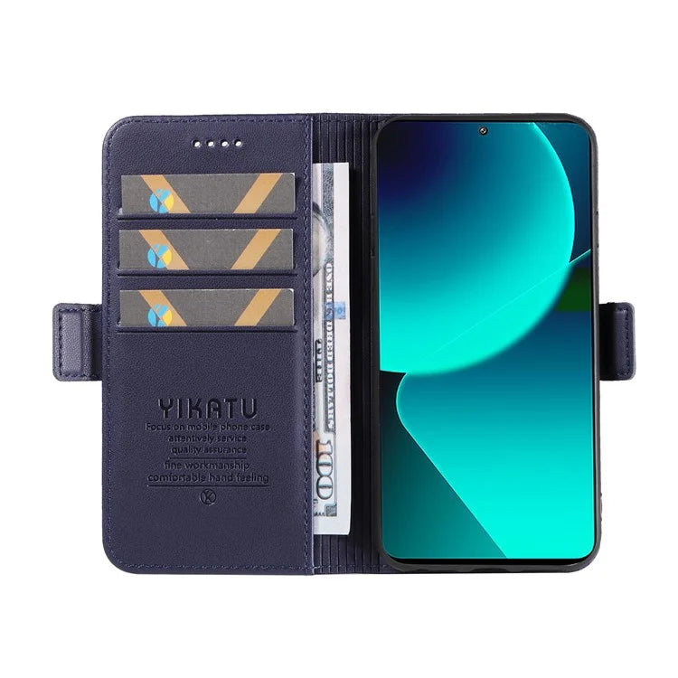 YIKATU YK-003 For Xiaomi 13T / 13T Pro / Redmi K60 Ultra Case PU Leather Wallet Protective Phone Cover