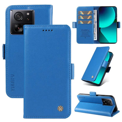 YIKATU YK-003 For Xiaomi 13T / 13T Pro / Redmi K60 Ultra Case PU Leather Wallet Protective Phone Cover