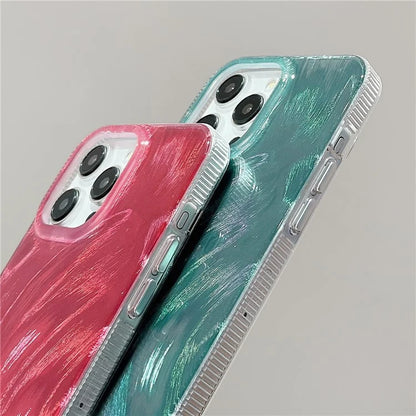 For iPhone 14 Pro Max Case TPU+PC Shockproof Pattern IMD Phone Cover