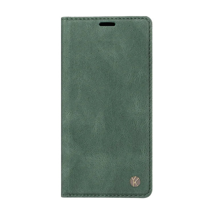YIKATU YK-004 For Motorola Moto G54 5G Magnetic Case Flip Stand Skin-touch Feeling Leather Phone Cover