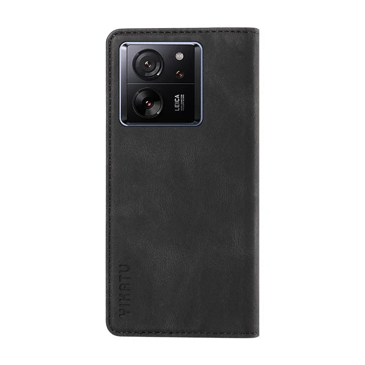 YIKATU YK-004 For Xiaomi 13T / 13T Pro / Redmi K60 Ultra Case Shockproof PU Leather Stand Card Holder Phone Cover