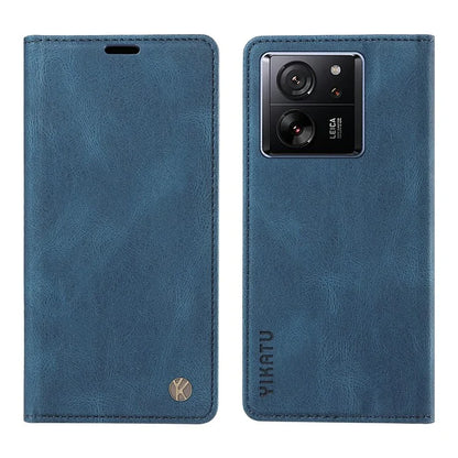YIKATU YK-004 For Xiaomi 13T / 13T Pro / Redmi K60 Ultra Case Shockproof PU Leather Stand Card Holder Phone Cover