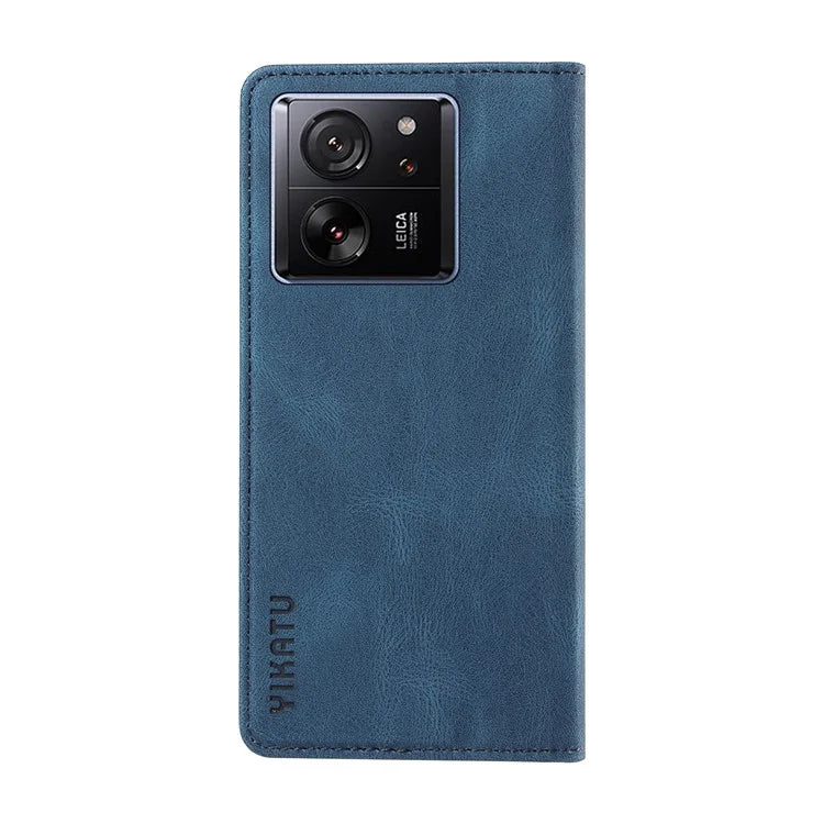 YIKATU YK-004 For Xiaomi 13T / 13T Pro / Redmi K60 Ultra Case Shockproof PU Leather Stand Card Holder Phone Cover