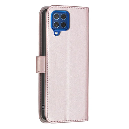 BINFEN COLOR BF17 For Samsung Galaxy M62 / F62 Case Flip Design PU Leather Full Protection Phone Cover