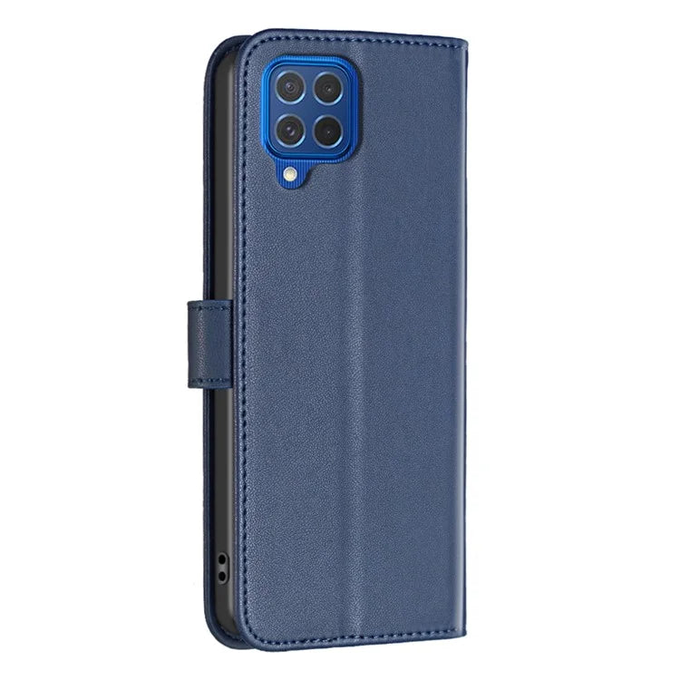 BINFEN COLOR BF17 For Samsung Galaxy M62 / F62 Case Flip Design PU Leather Full Protection Phone Cover