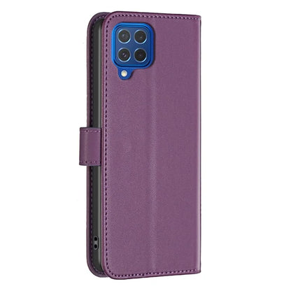 BINFEN COLOR BF17 For Samsung Galaxy M62 / F62 Case Flip Design PU Leather Full Protection Phone Cover