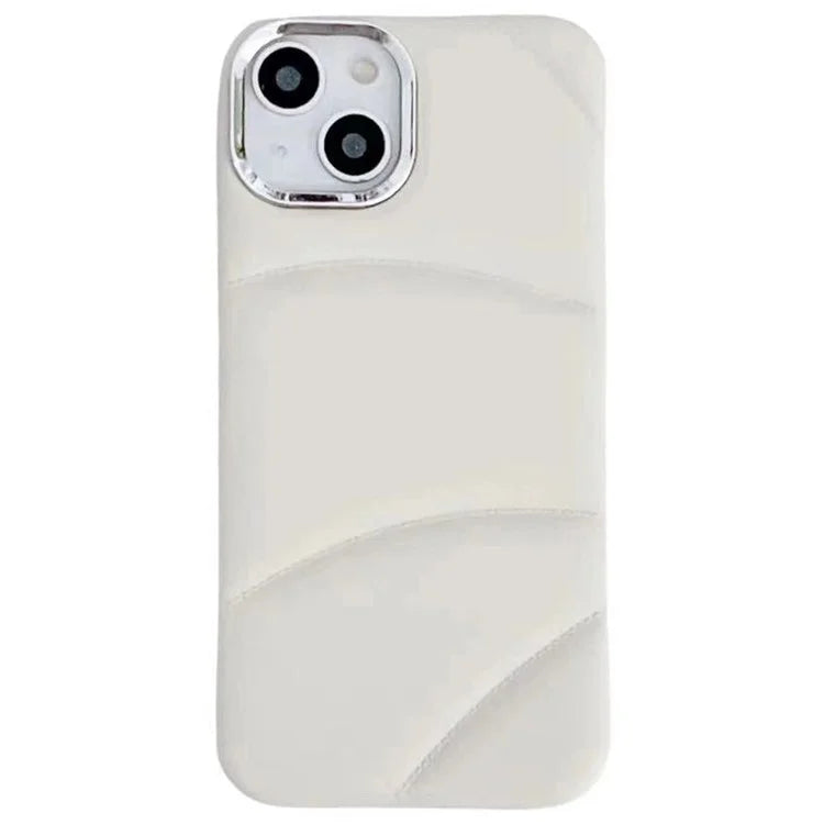 For iPhone 15 Plus Shockproof Case Soft TPU+PC Lens Frame Phone Protective Cover