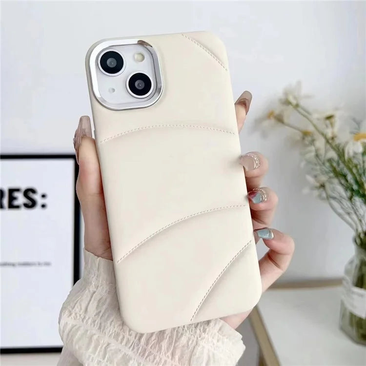 For iPhone 15 Plus Shockproof Case Soft TPU+PC Lens Frame Phone Protective Cover