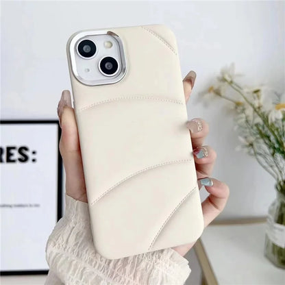 For iPhone 15 Plus Shockproof Case Soft TPU+PC Lens Frame Phone Protective Cover