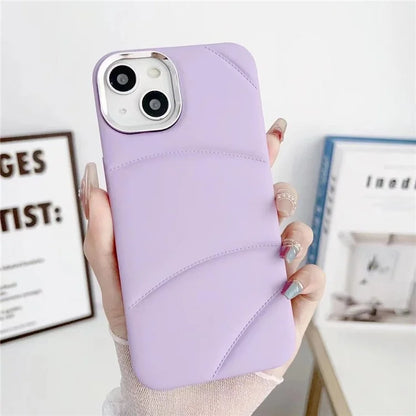 For iPhone 15 Plus Shockproof Case Soft TPU+PC Lens Frame Phone Protective Cover