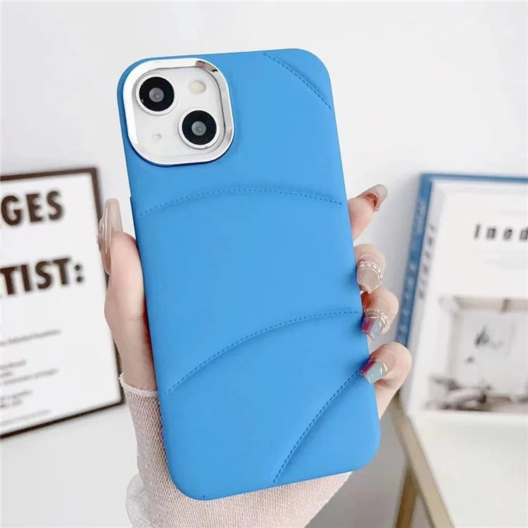 For iPhone 15 Plus Shockproof Case Soft TPU+PC Lens Frame Phone Protective Cover