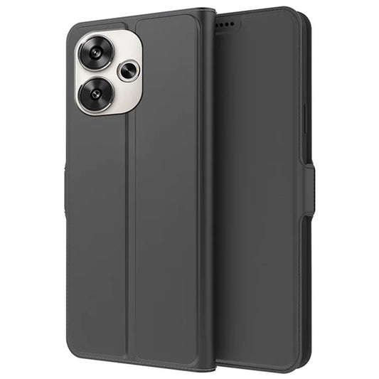 For Xiaomi Redmi Turbo 3 5G / Poco F6 5G Magnetic Case PU+TPU Stand Phone Cover with Card Holder