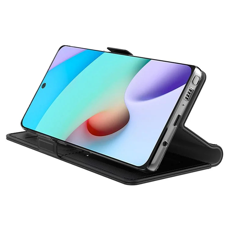 For Xiaomi Redmi Turbo 3 5G / Poco F6 5G Case PU Leather Card Holder Make Up Mirror Phone Cover