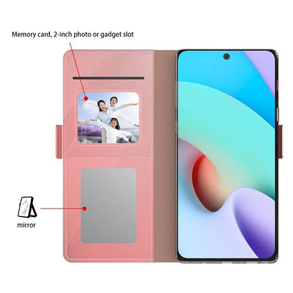 For Xiaomi Redmi Turbo 3 5G / Poco F6 5G Case PU Leather Card Holder Make Up Mirror Phone Cover