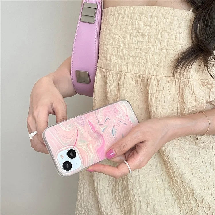 For iPhone 13 Cover TPU Phone Case IMD Pattern Deisgn Cell Phone Accessories Wholesale