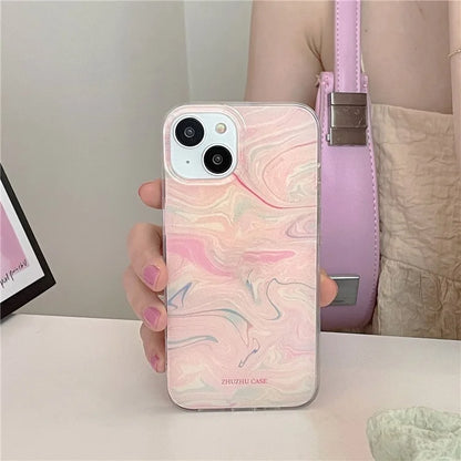 For iPhone 13 Cover TPU Phone Case IMD Pattern Deisgn Cell Phone Accessories Wholesale