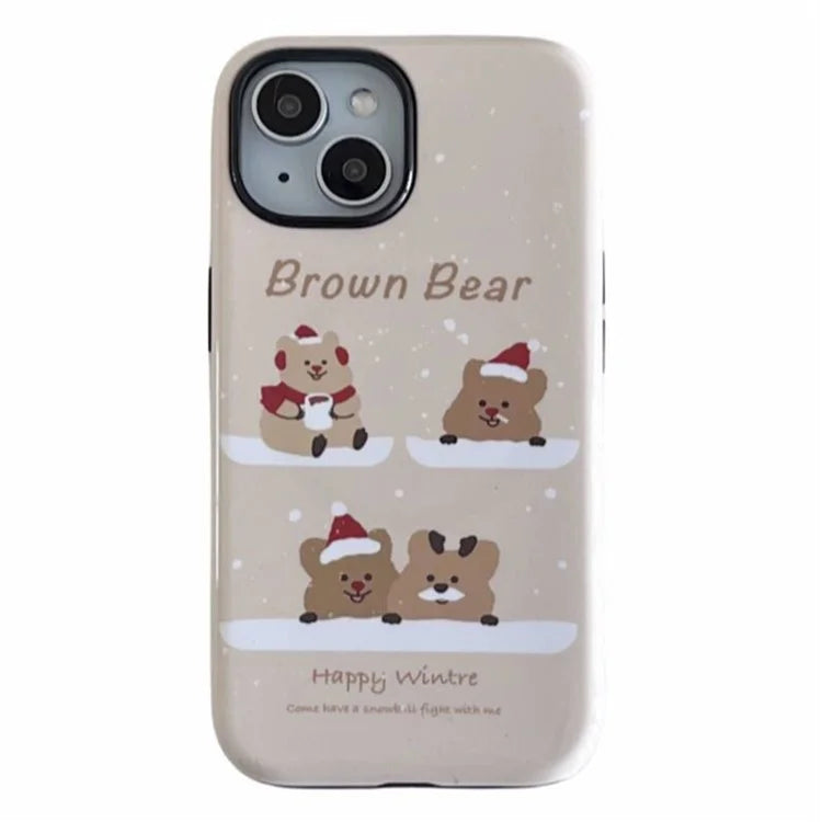 For iPhone 15 Glossy Case Heat Transfer Printing Phone Shell Compatible with MagSafe