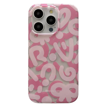 For iPhone 15 Pro Cell Phone Cover TPU Phone Shell Double Layer IMD Pattern Design