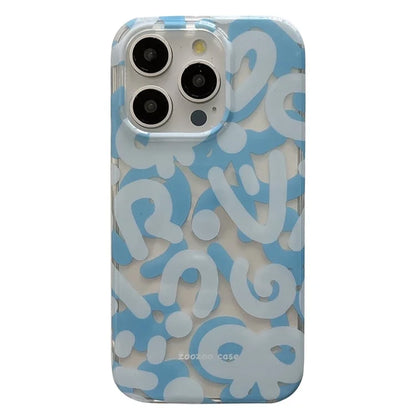 For iPhone 15 Pro Cell Phone Cover TPU Phone Shell Double Layer IMD Pattern Design
