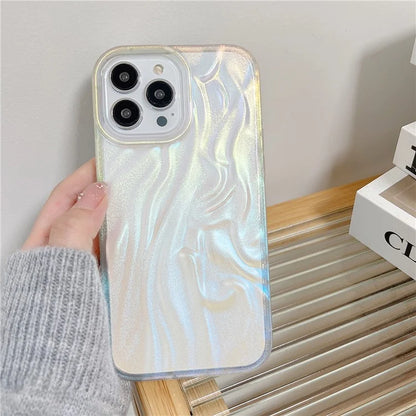 Mobile Phone Protector for iPhone 15 Pro Matte TPU Phone Cover Electroplating Pleated Wholesale Phone Cases