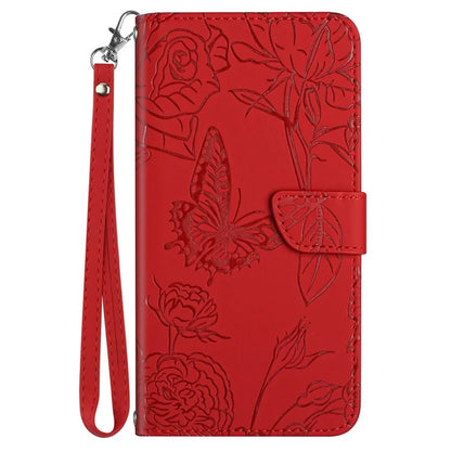 HT03 For Honor 200 Lite Leather Case Imprinted Full Protection Phone Wallet Cover with Strap