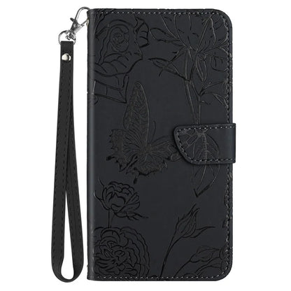 HT03 For Honor 200 Lite Leather Case Imprinted Full Protection Phone Wallet Cover with Strap