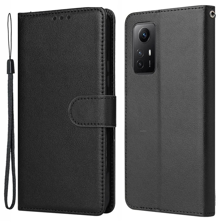 For Xiaomi Redmi Note 12S 4G Case PU Leather Phone Cover with Photo Card Slots