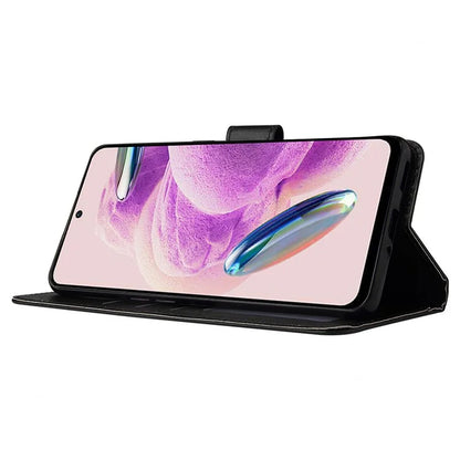 For Xiaomi Redmi Note 12S 4G Case PU Leather Phone Cover with Photo Card Slots