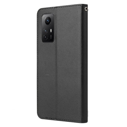 For Xiaomi Redmi Note 12S 4G Case PU Leather Phone Cover with Photo Card Slots