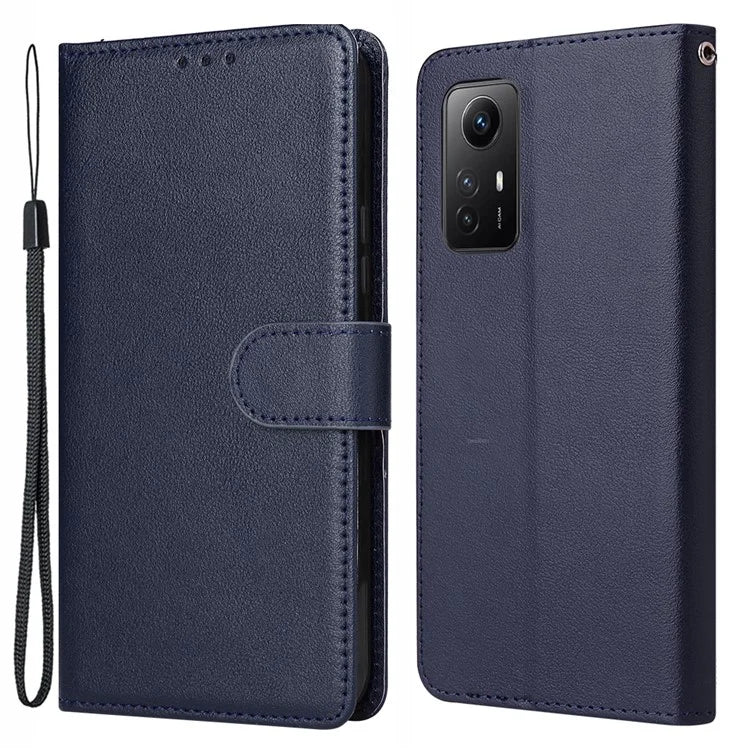For Xiaomi Redmi Note 12S 4G Case PU Leather Phone Cover with Photo Card Slots
