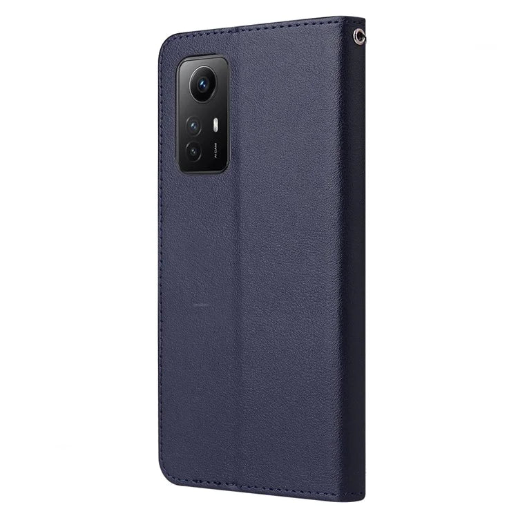 For Xiaomi Redmi Note 12S 4G Case PU Leather Phone Cover with Photo Card Slots