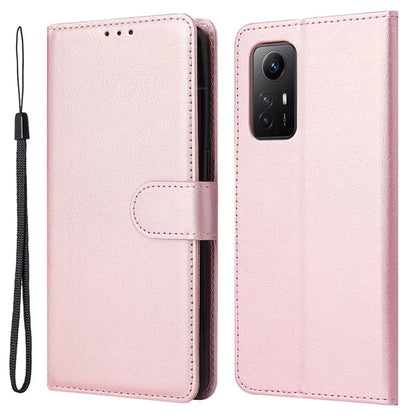 For Xiaomi Redmi Note 12S 4G Case PU Leather Phone Cover with Photo Card Slots