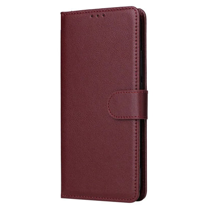 For Xiaomi Redmi 12C 4G / 11A 4G Case PU Leather 3 Card Slots Stand Phone Cover