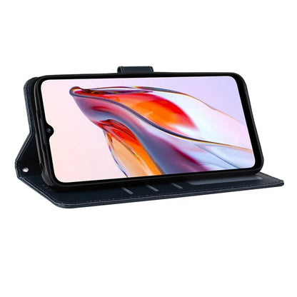 For Xiaomi Redmi 12C 4G / 11A 4G Case PU Leather 3 Card Slots Stand Phone Cover