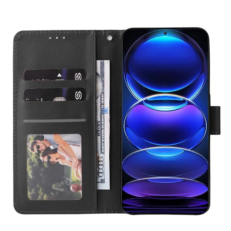 For Xiaomi Redmi Note 12 Pro+ 5G Leather Case Full Protection Wallet Phone Cover