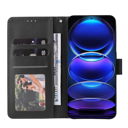 For Xiaomi Redmi Note 12 Pro+ 5G Leather Case Full Protection Wallet Phone Cover