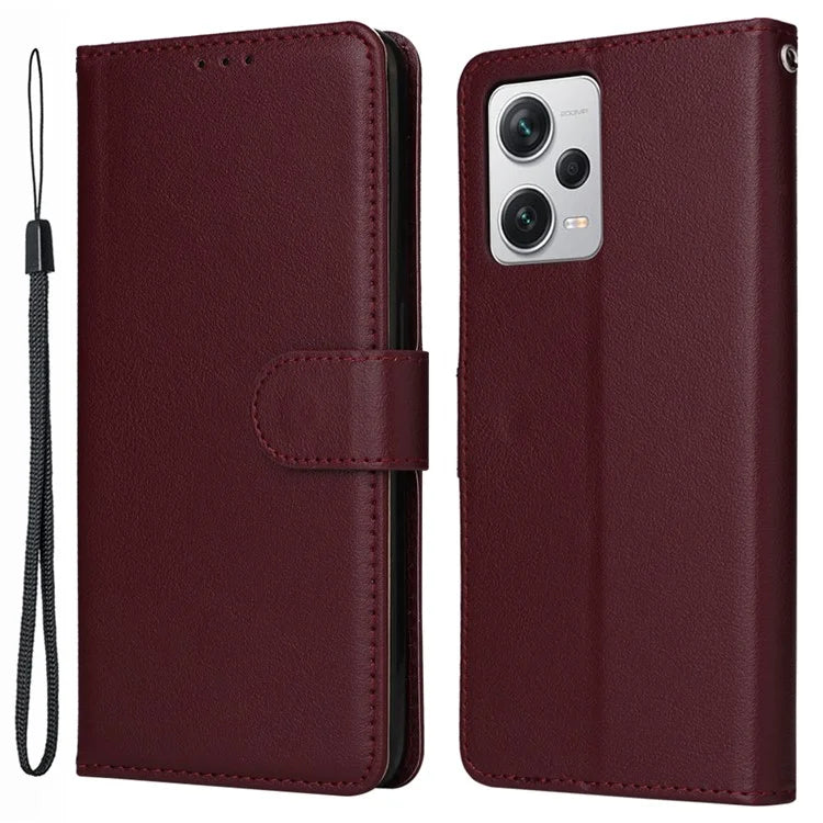For Xiaomi Redmi Note 12 Pro+ 5G Leather Case Full Protection Wallet Phone Cover