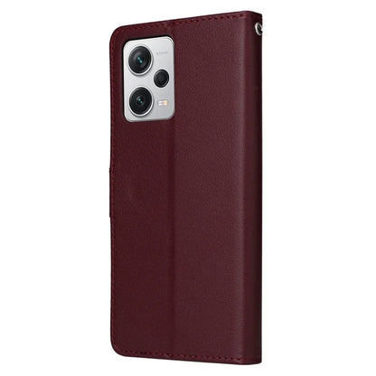 For Xiaomi Redmi Note 12 Pro+ 5G Leather Case Full Protection Wallet Phone Cover