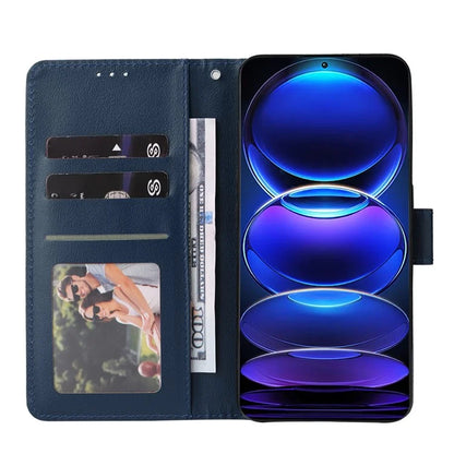 For Xiaomi Redmi Note 12 Pro+ 5G Leather Case Full Protection Wallet Phone Cover