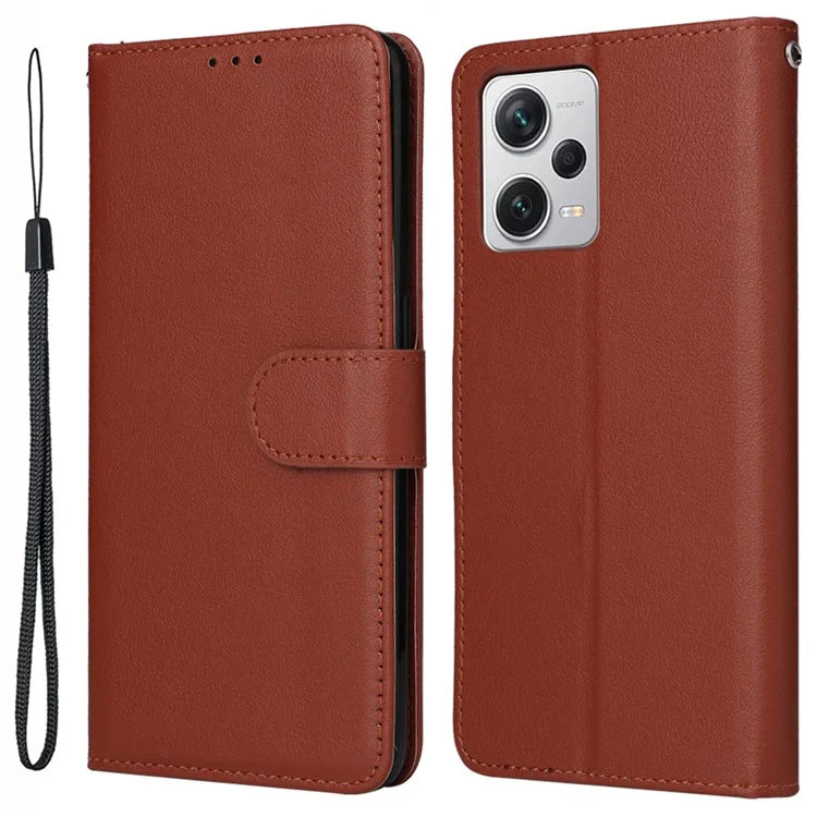 For Xiaomi Redmi Note 12 Pro+ 5G Leather Case Full Protection Wallet Phone Cover