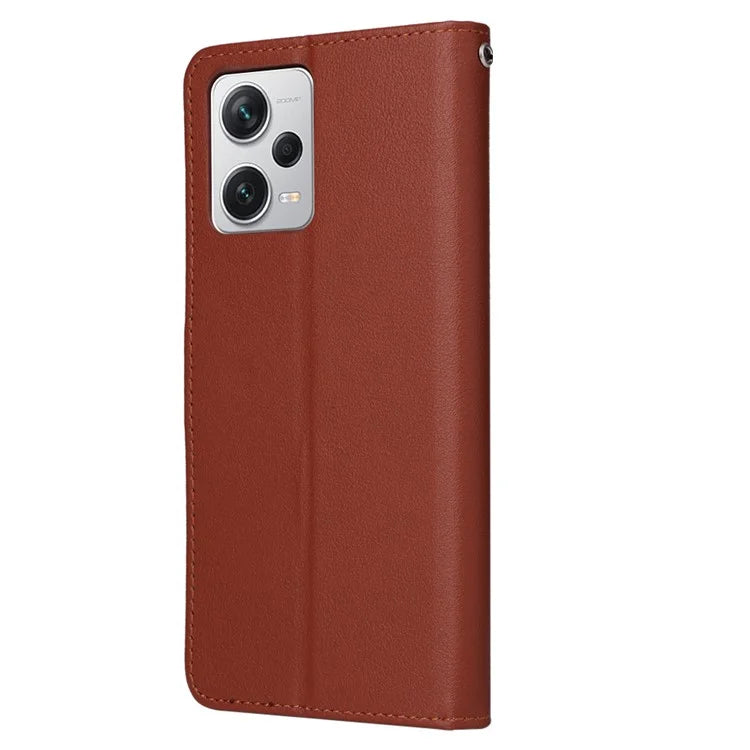 For Xiaomi Redmi Note 12 Pro+ 5G Leather Case Full Protection Wallet Phone Cover