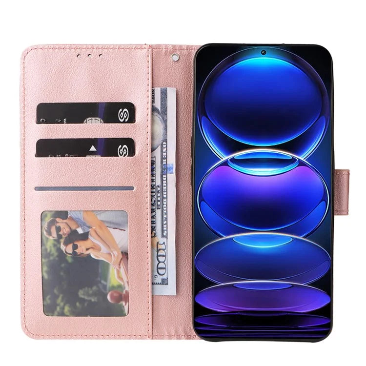 For Xiaomi Redmi Note 12 Pro+ 5G Leather Case Full Protection Wallet Phone Cover