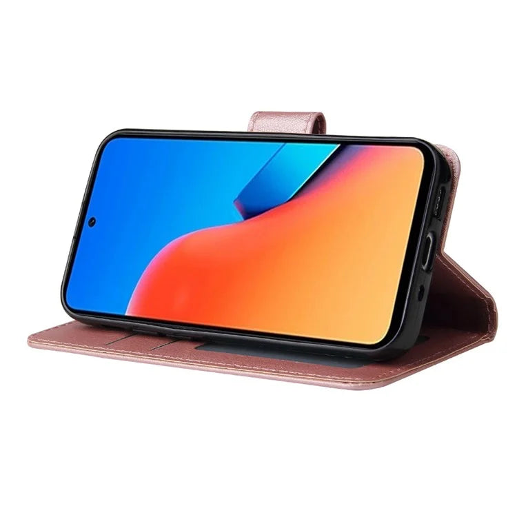 For Xiaomi Redmi 12 4G / 12 5G (Global) Case Anti-Scratch PU Leather Wallet Phone Cover