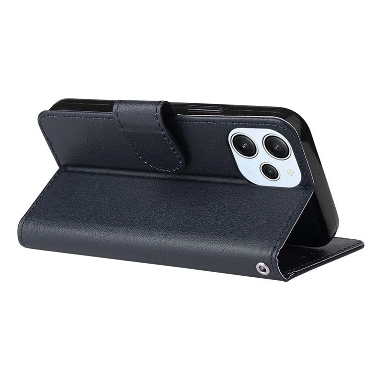 For Xiaomi Redmi 12 4G / 12 5G (Global) Case Anti-Scratch PU Leather Wallet Phone Cover