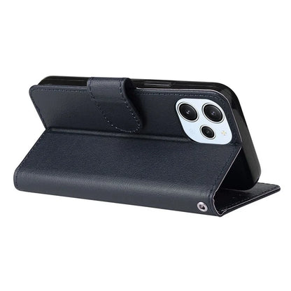 For Xiaomi Redmi 12 4G / 12 5G (Global) Case Anti-Scratch PU Leather Wallet Phone Cover