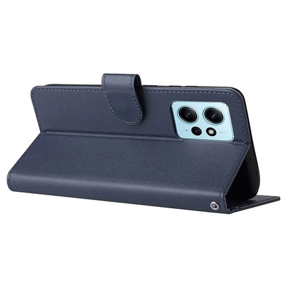 For Xiaomi Redmi Note 12 4G Full Protection Case PU Leather Flip Design Phone Cover