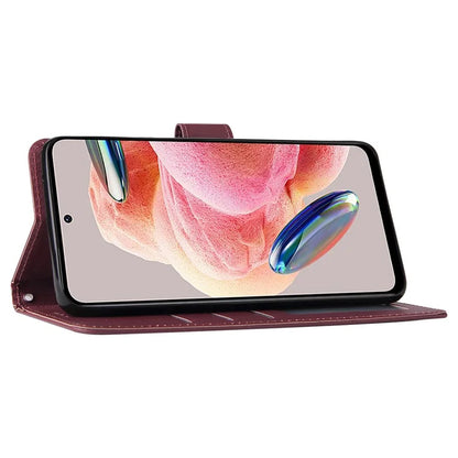 For Xiaomi Redmi Note 12 4G Full Protection Case PU Leather Flip Design Phone Cover