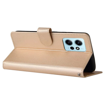For Xiaomi Redmi Note 12 4G Full Protection Case PU Leather Flip Design Phone Cover