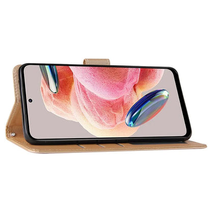 For Xiaomi Redmi Note 12 4G Full Protection Case PU Leather Flip Design Phone Cover