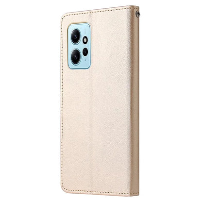 For Xiaomi Redmi Note 12 4G Full Protection Case PU Leather Flip Design Phone Cover